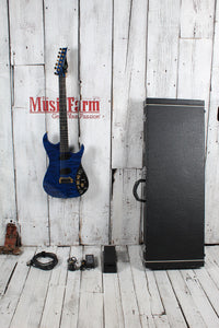 Moog E-1 Paul VO Electric Guitar Deep Blue Gloss w Ft Pedal & Case Serial #2