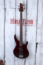 Load image into Gallery viewer, Yamaha TRBX174EW 4 String Bass Electric Guitar Exotic Wood Top Root Beer Finish