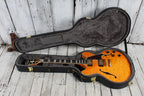 D'Angelico Excel DC XT Semi-Hollow Body Electric Guitar Vintage Natural w Case