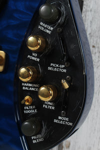 Moog E-1 Paul VO Electric Guitar Deep Blue Gloss w Ft Pedal & Case Serial #2