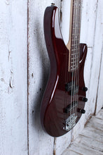 Load image into Gallery viewer, Yamaha TRBX174EW 4 String Bass Electric Guitar Exotic Wood Top Root Beer Finish