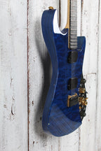 Moog E-1 Paul VO Electric Guitar Deep Blue Gloss w Ft Pedal & Case Serial #2