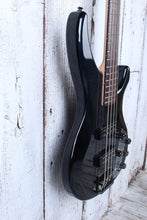 Load image into Gallery viewer, Yamaha TRBX604FM TBL 4 String Electric Bass Guitar Flame Maple Top Trans Black