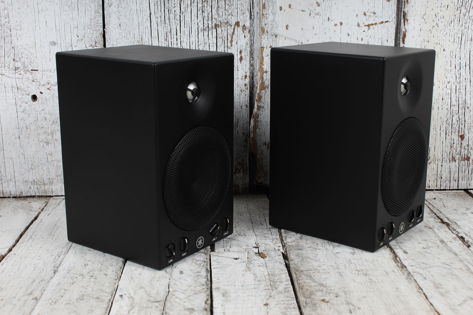 Yamaha MSP3A Powered Studio Monitor Mountable 2 Way Speakers PAIR OF TWO