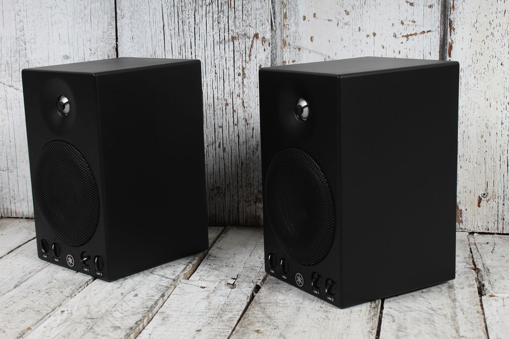 Yamaha MSP3A Powered Studio Monitor Mountable 2 Way Speakers PAIR OF TWO