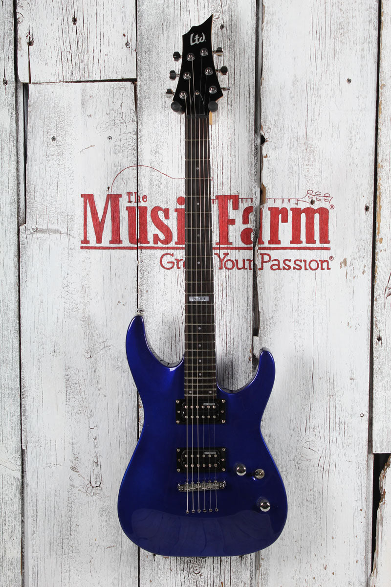 ESP LTD H-51 Solid Body Electric Guitar Cobalt Blue Finish Secondary image