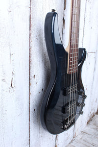 Yamaha TRBX604FM TBL 4 String Electric Bass Guitar Flame Maple Top Trans Black