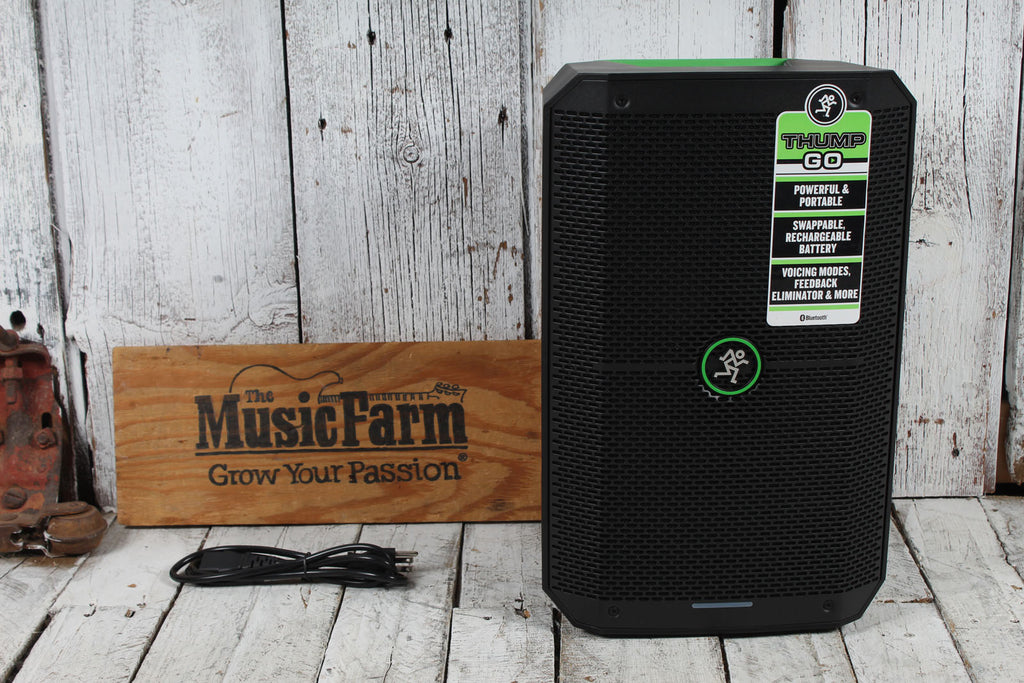 Mackie Thump GO Battery Powered Loudspeaker Portable Speaker with Bluetooth