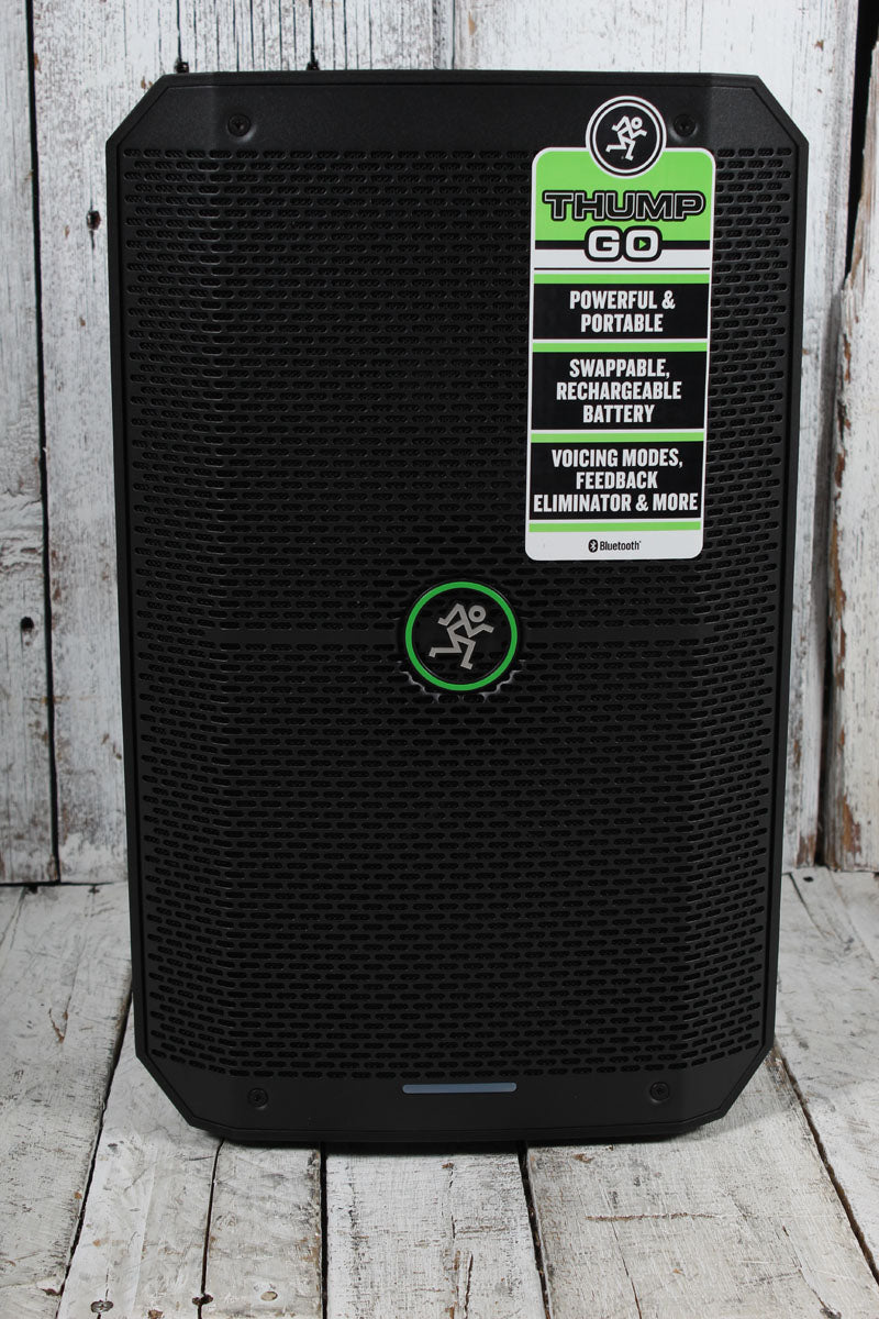 Mackie Thump GO Battery Powered Loudspeaker Portable Speaker with Bluetooth