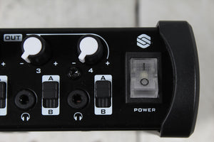 Sterling Audio SHA4 Professional Headphone Amplifier 4 Channel Headphone Amp