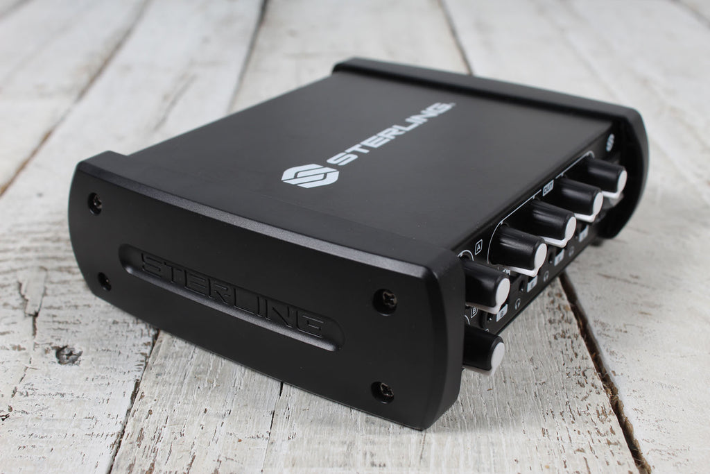 Sterling Audio SHA4 Professional Headphone Amplifier 4 Channel Headphone Amp