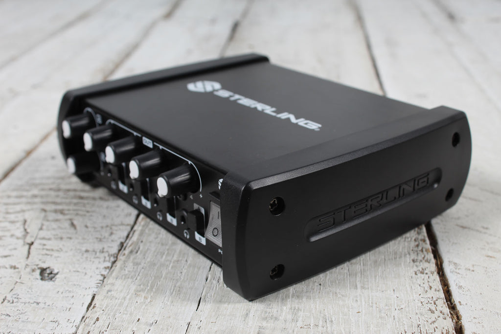 Sterling Audio SHA4 Professional Headphone Amplifier 4 Channel Headphone Amp