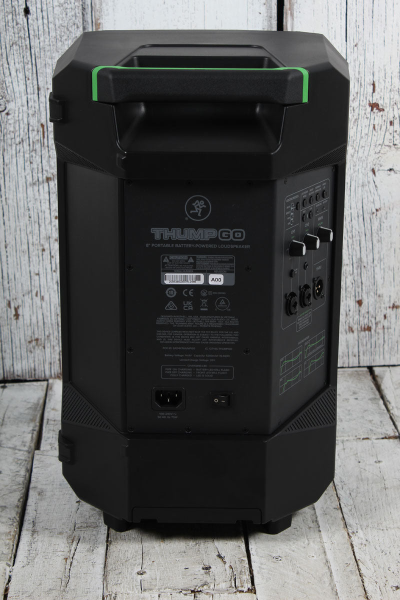 Mackie Thump GO Battery Powered Loudspeaker Portable Speaker with Bluetooth