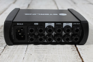 Sterling Audio SHA4 Professional Headphone Amplifier 4 Channel Headphone Amp