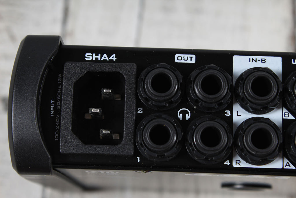Sterling Audio SHA4 Professional Headphone Amplifier 4 Channel Headphone Amp