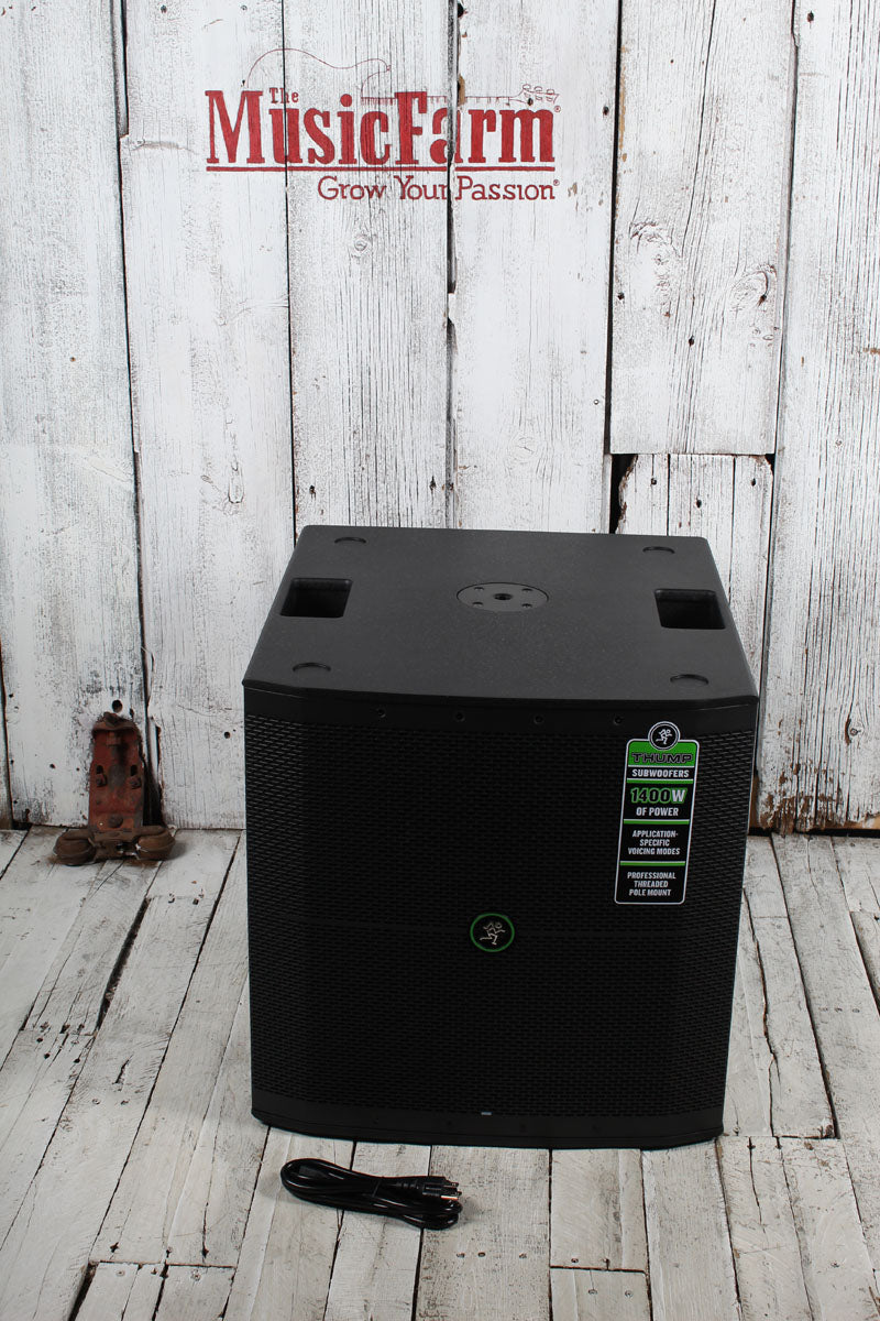 Mackie Thump118S Powered Subwoofer 1400 Watt 18 Inch Powered Subwoofer Secondary image