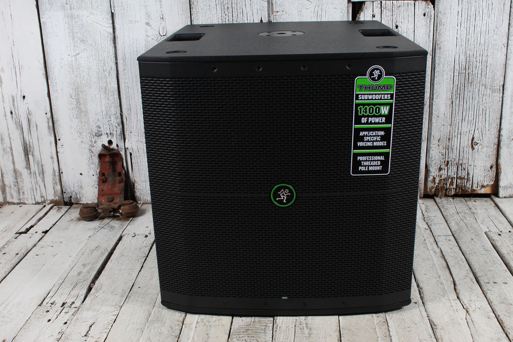 Mackie Thump118S Powered Subwoofer 1400 Watt 18 Inch Powered Subwoofer