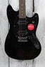 Squier Sonic Mustang HH Solid Body Electric Guitar Black Finish