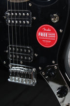 Squier Sonic Mustang HH Solid Body Electric Guitar Black Finish
