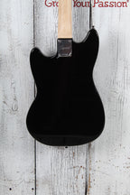 Squier Sonic Mustang HH Solid Body Electric Guitar Black Finish
