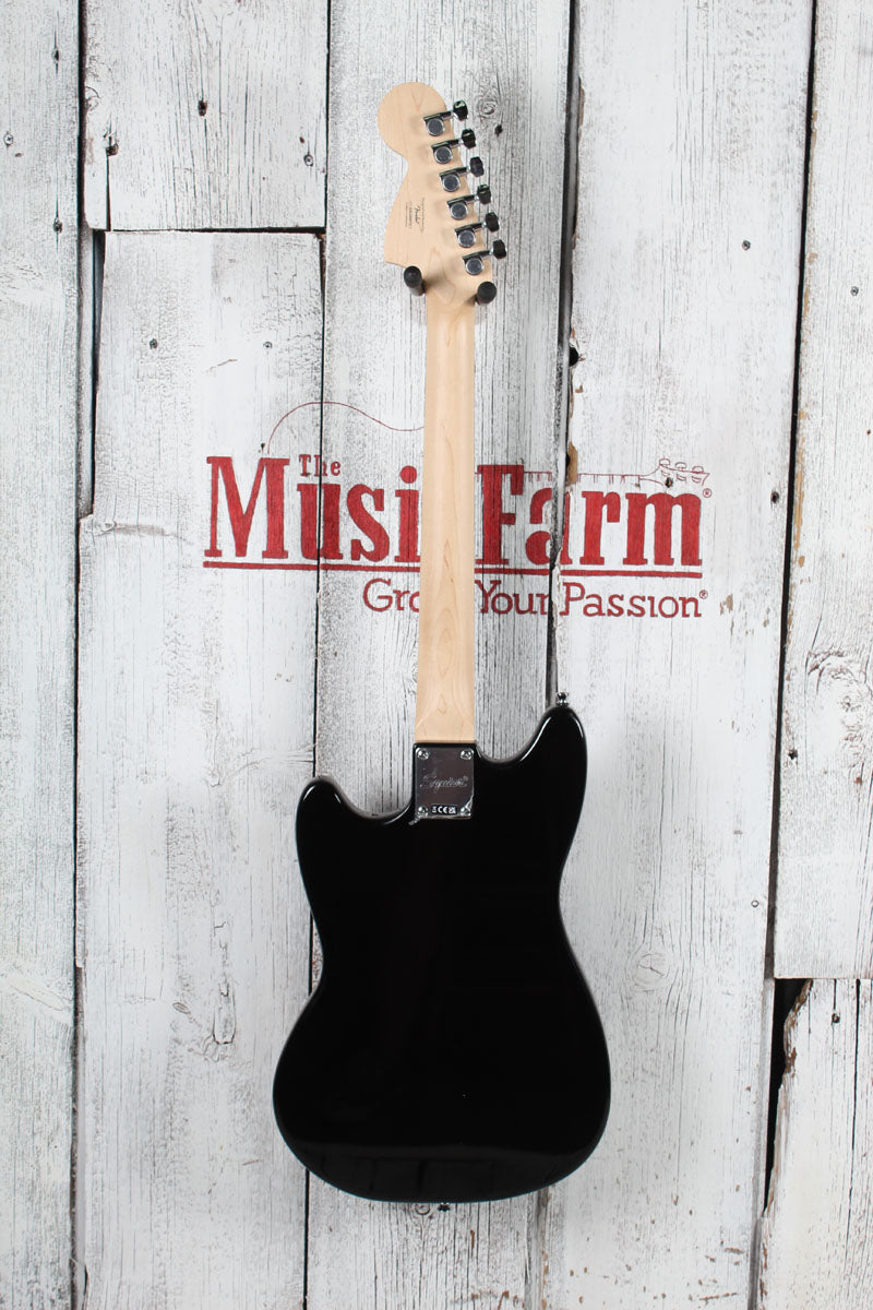 Squier Sonic Mustang HH Solid Body Electric Guitar Black Finish