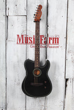 Load image into Gallery viewer, Fender Acoustasonic Standard Telecaster Acoustic Electric Guitar Black