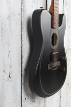Load image into Gallery viewer, Fender Acoustasonic Standard Telecaster Acoustic Electric Guitar Black