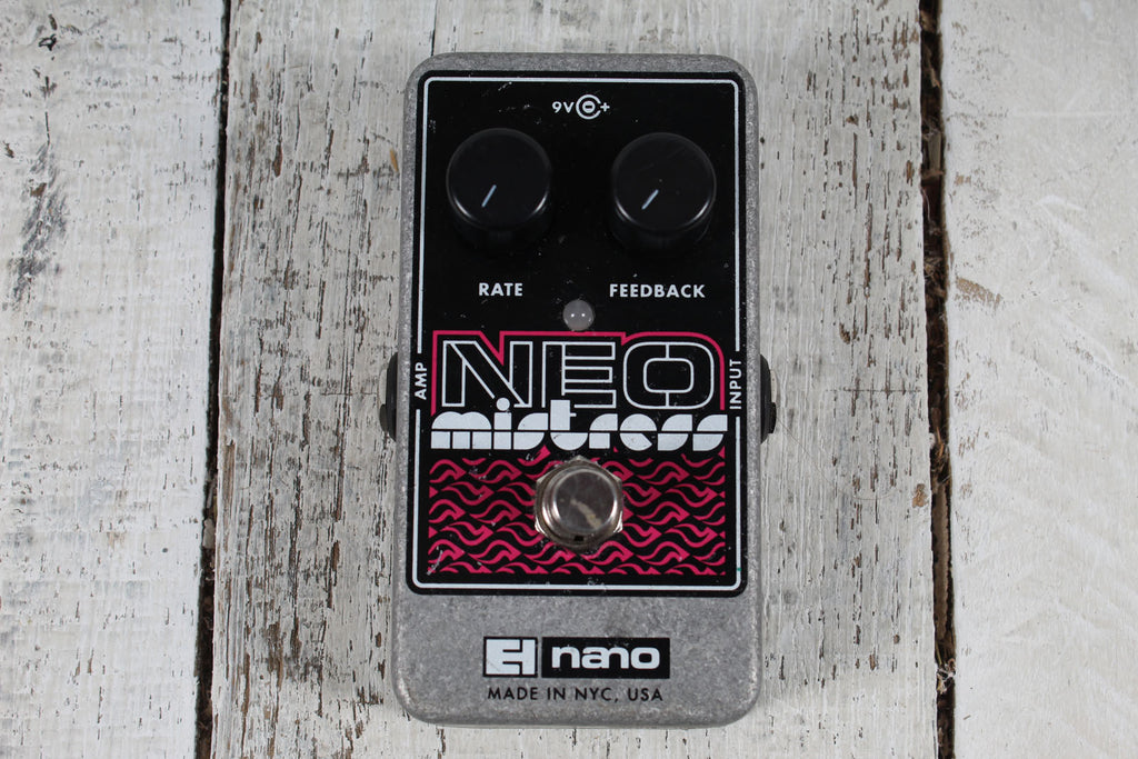 Electro Harmonix Neo Mistriss Nano Pedal Electric Guitar Flanger Effects Pedal
