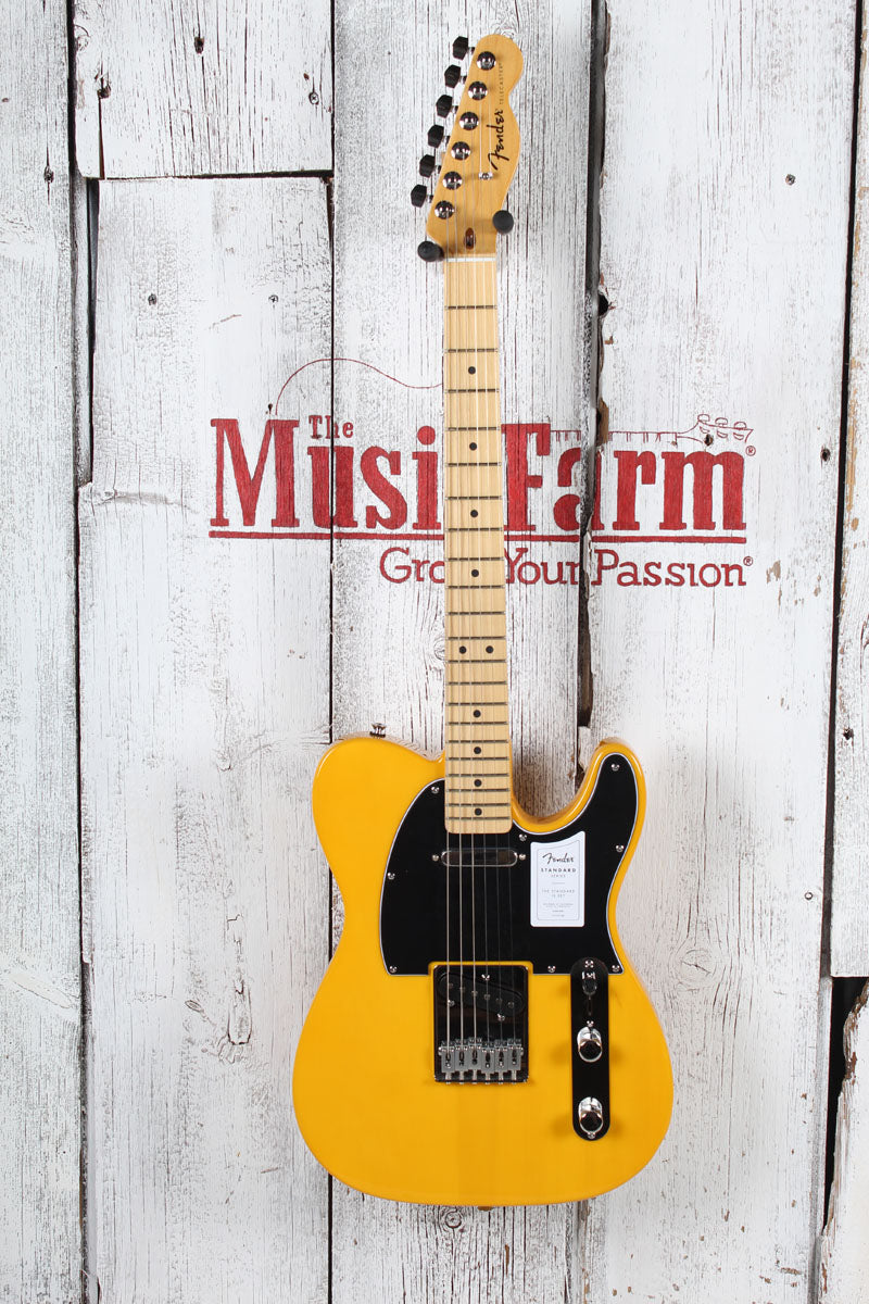 Fender Standard Telecaster Electric Guitar Butterscotch Blonde Finish Secondary image