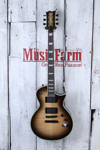 ESP LTD Eclipse EC-1000T FM Electric Guitar Flame Maple Top Black Natural Burst