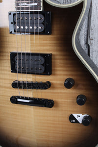 ESP LTD Eclipse EC-1000T FM Electric Guitar Flame Maple Top Black Natural Burst