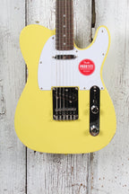 Squier Sonic Telecaster Solid Body Electric Guitar Canary Yellow Finish