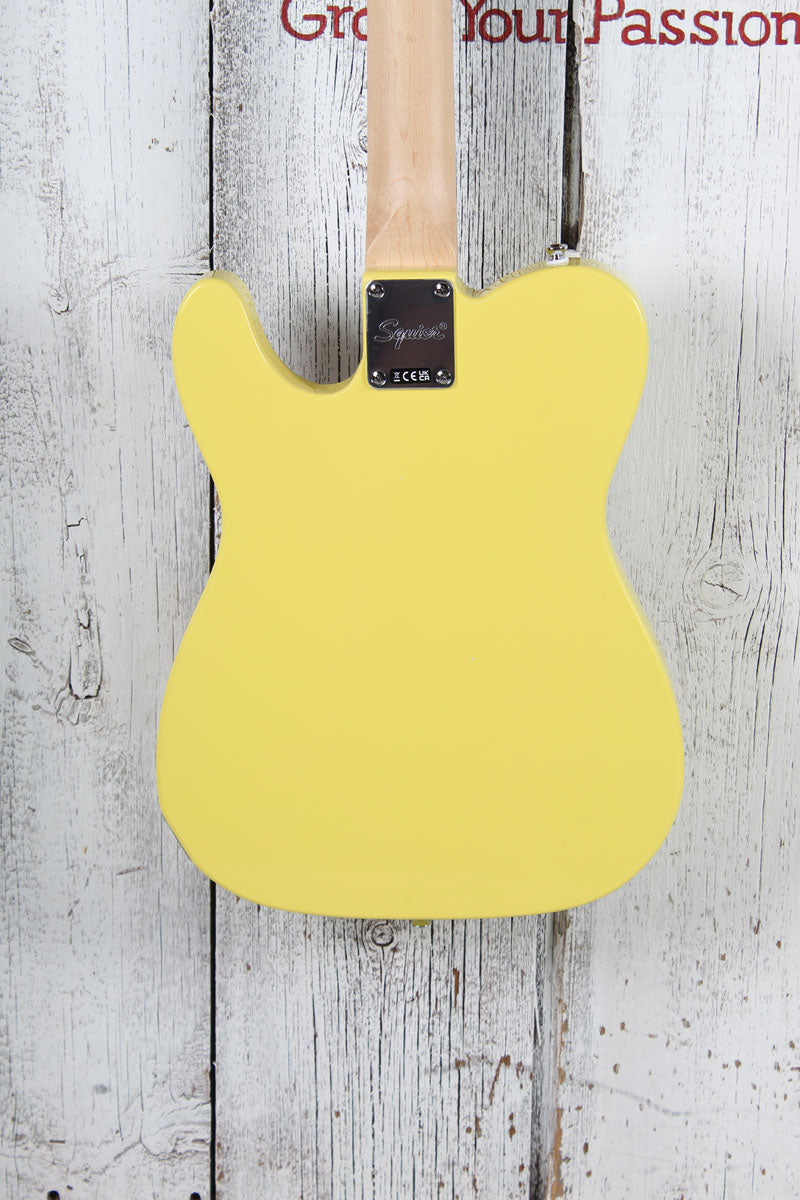 Squier Sonic Telecaster Solid Body Electric Guitar Canary Yellow Finish