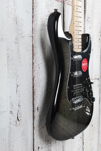 Fender Squier Affinity Series Stratocaster FMT HSS Electric Guitar Black Burst