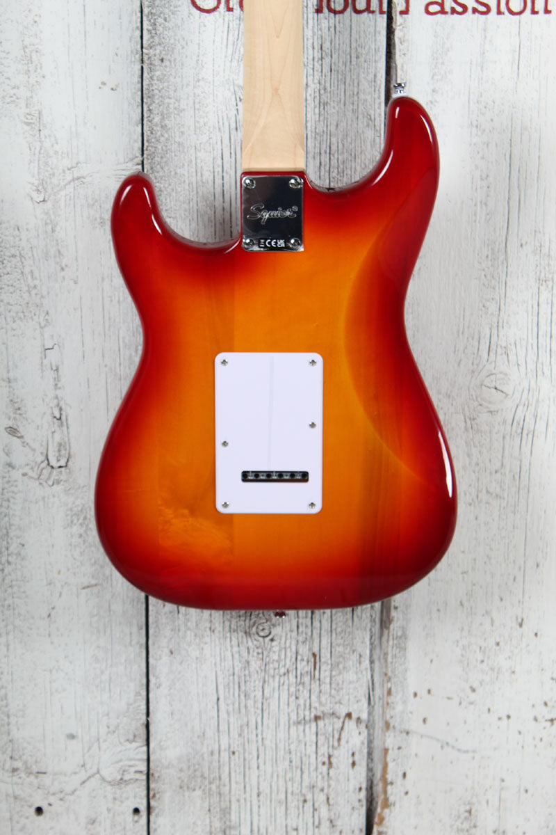 Squier Sonic Stratocaster Solid Body Electric Guitar Sienna Sunburst Finish