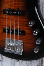 Warwick RockBass 4 String Bass Guitar Almond Sunburst Transparent