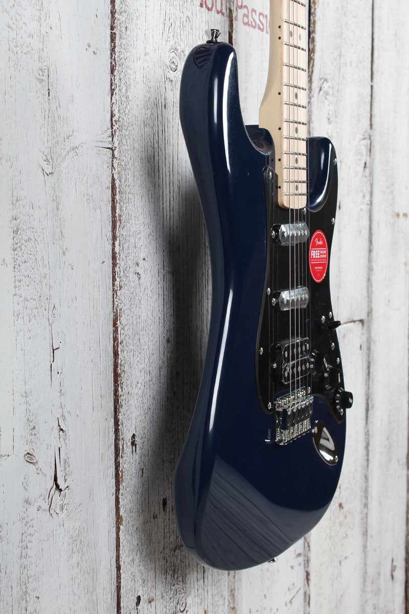 Squier Sonic Stratocaster HSS Solid Body Electric Guitar Midnight Blue Finish