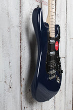 Squier Sonic Stratocaster HSS Solid Body Electric Guitar Midnight Blue Finish