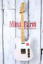 Load image into Gallery viewer, Fender Squier FSR Classic Vibe &#39;50s Telecaster Electric Guitar White Blonde