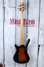 Warwick RockBass 4 String Bass Guitar Almond Sunburst Transparent