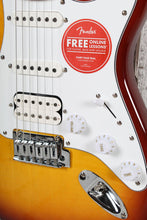Load image into Gallery viewer, Fender Squier Affinity Series Stratocaster FMT HSS Electric Guitar Sienna Sunburst
