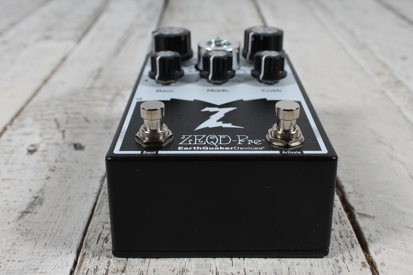 EarthQuaker ZEQD-Pre Preamp Pedal with EF86 Tube Electric Guitar Effects Pedal