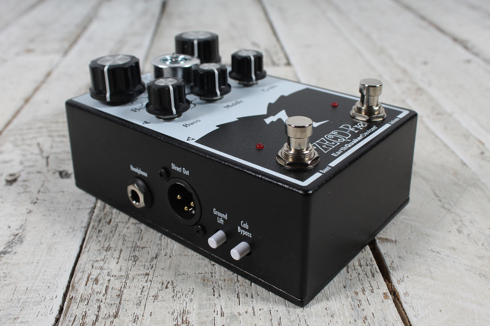 EarthQuaker ZEQD-Pre Preamp Pedal with EF86 Tube Electric Guitar Effects Pedal