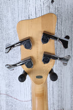 Warwick RockBass 4 String Bass Guitar Almond Sunburst Transparent