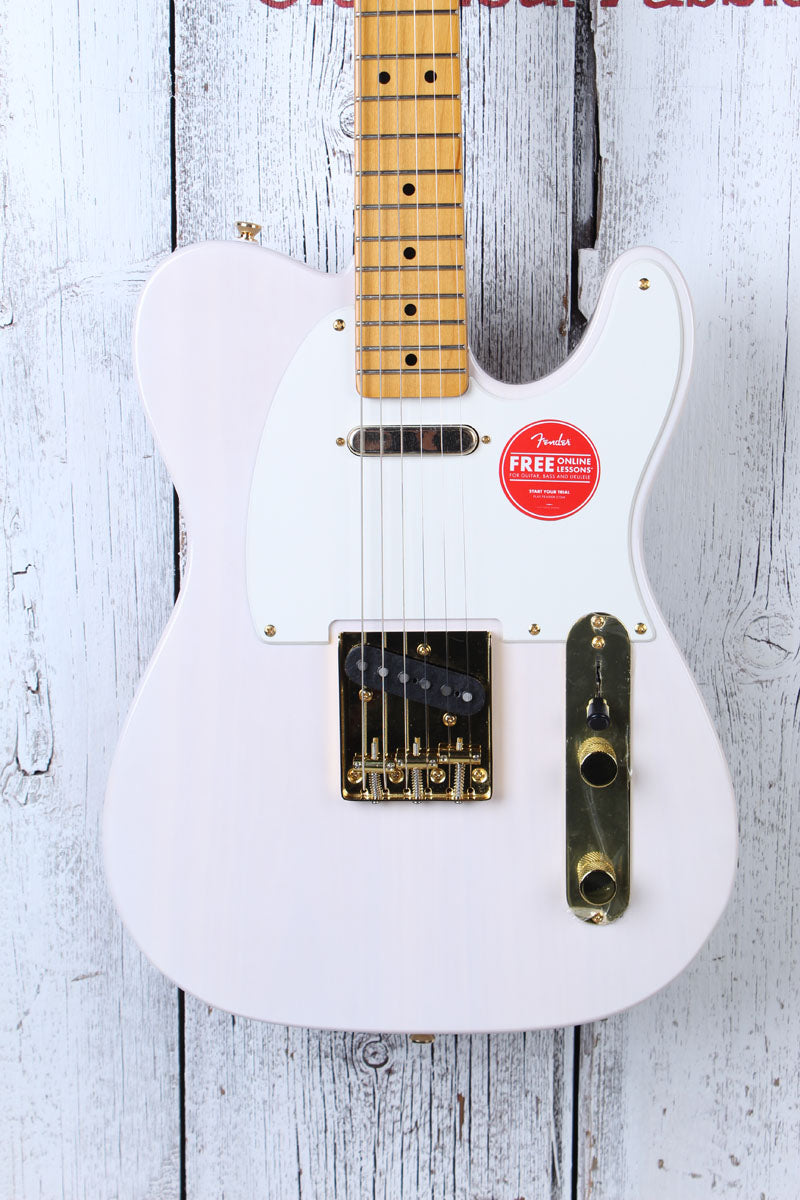 Fender Squier FSR Classic Vibe '50s Telecaster Electric Guitar White Blonde Main image