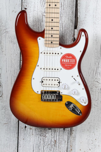 Fender Squier Affinity Series Stratocaster FMT HSS Electric Guitar Sienna Sunburst