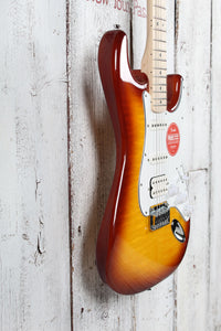 Fender Squier Affinity Series Stratocaster FMT HSS Electric Guitar Sienna Sunburst