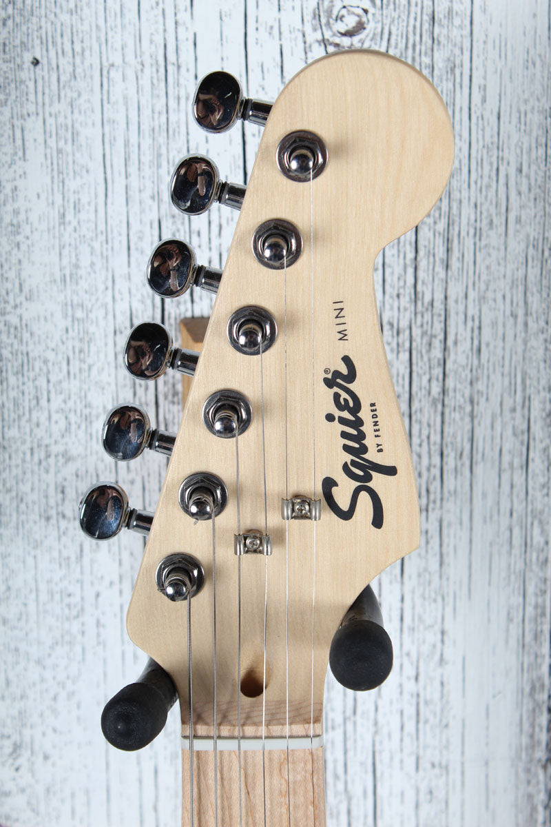 Squier Mini Stratocaster Solid Body Electric Guitar Sea Foam Green Finish