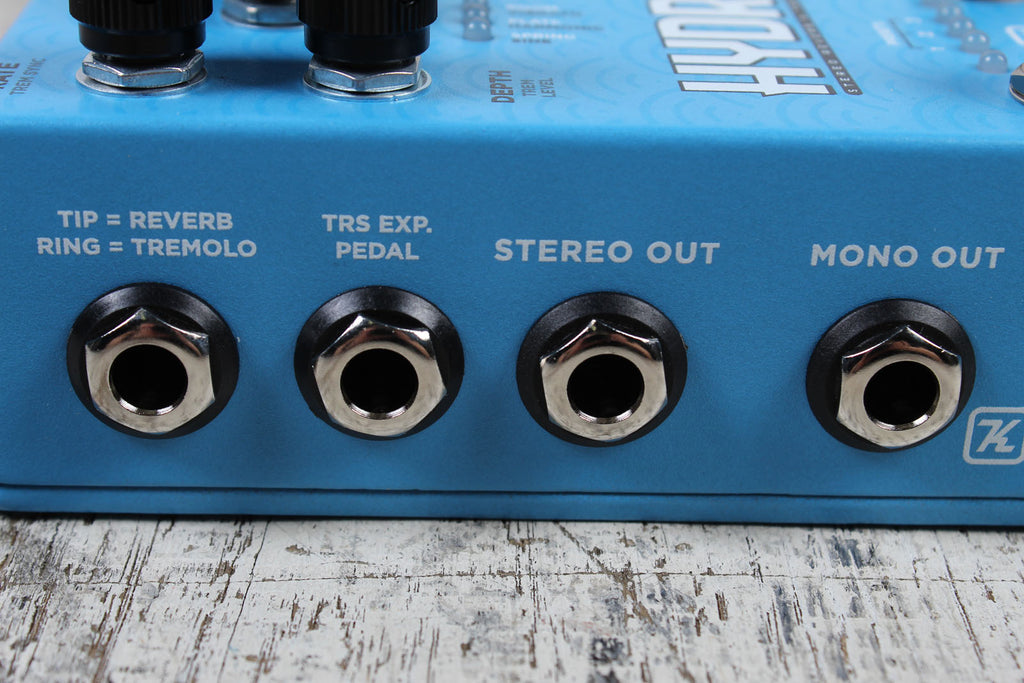 Keeley Hydra Stereo Reverb and Tremolo Pedal Electric Guitar Effects Pedal