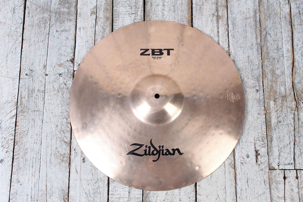 Zildjian ZBT Series 18 Inch Rock Crash Cymbal 18